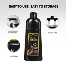 Cargar imagen en el visor de la galería, Meidu Hair Dye Shampoo/ Shampoo con tinte Natural Cubrecanas